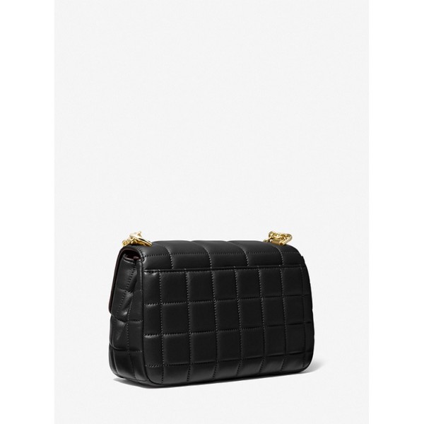 SoHo Large Quilted Leather Shoulder Bag