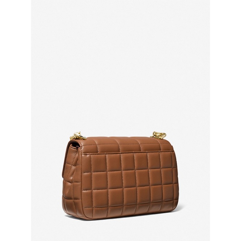 SoHo Large Quilted Leather Shoulder Bag