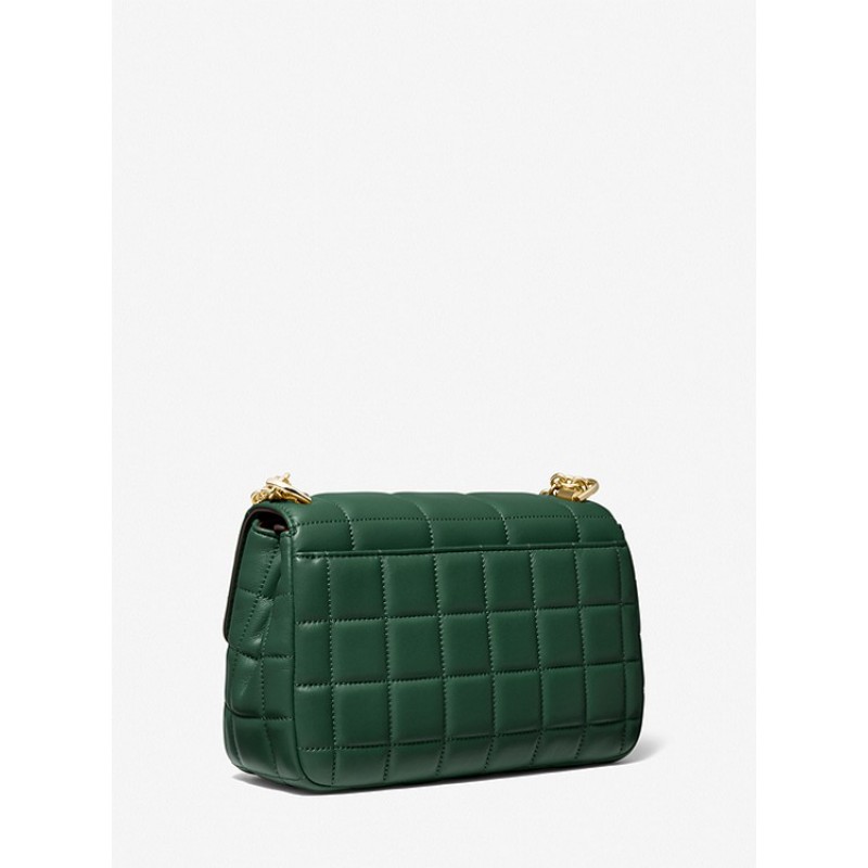 SoHo Large Quilted Leather Shoulder Bag