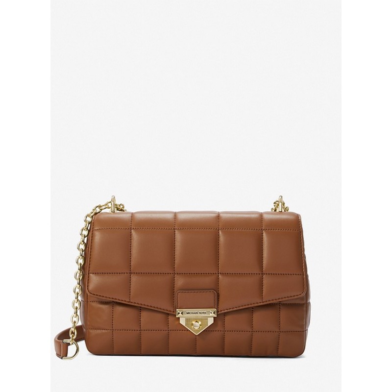 SoHo Extra-Large Quilted Leather Shoulder Bag