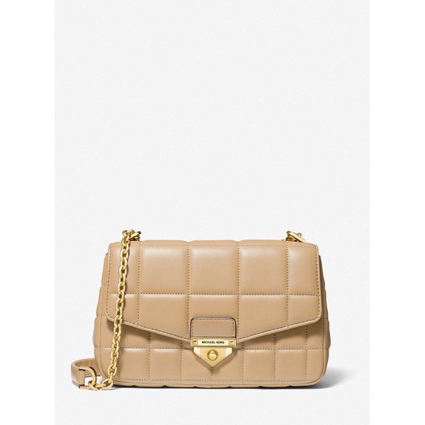 SoHo Large Quilted Leather Shoulder Bag