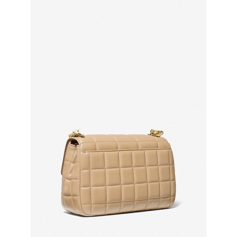 SoHo Large Quilted Leather Shoulder Bag