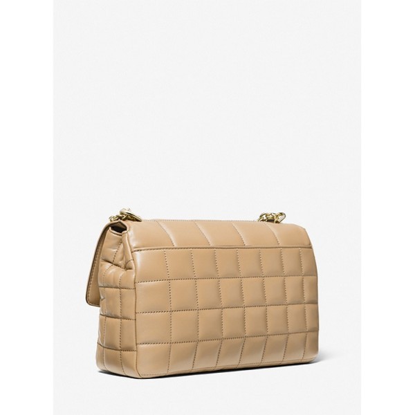 SoHo Extra-Large Quilted Leather Shoulder Bag