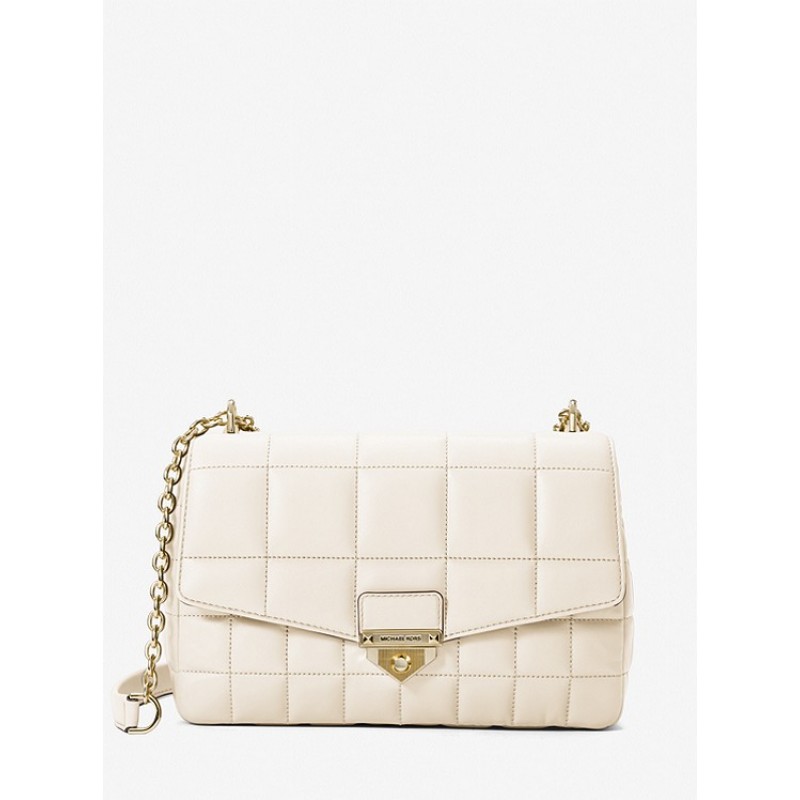 SoHo Extra-Large Quilted Leather Shoulder Bag