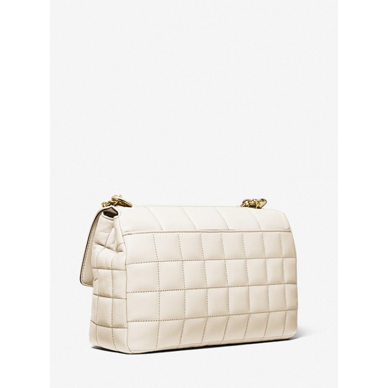 SoHo Extra-Large Quilted Leather Shoulder Bag