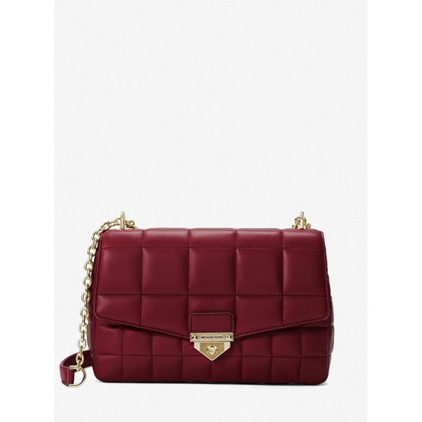 SoHo Extra-Large Quilted Leather Shoulder Bag