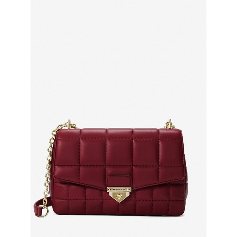 SoHo Extra-Large Quilted Leather Shoulder Bag