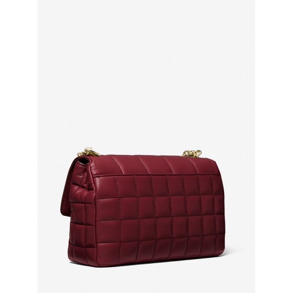 SoHo Extra-Large Quilted Leather Shoulder Bag