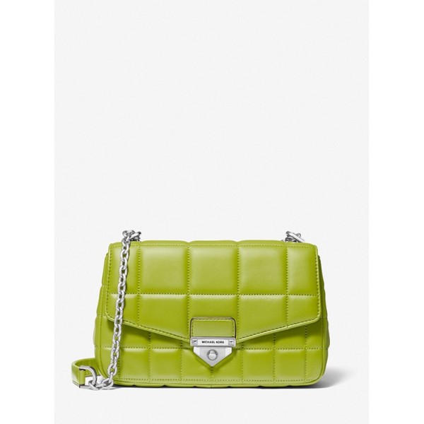 SoHo Large Quilted Leather Shoulder Bag