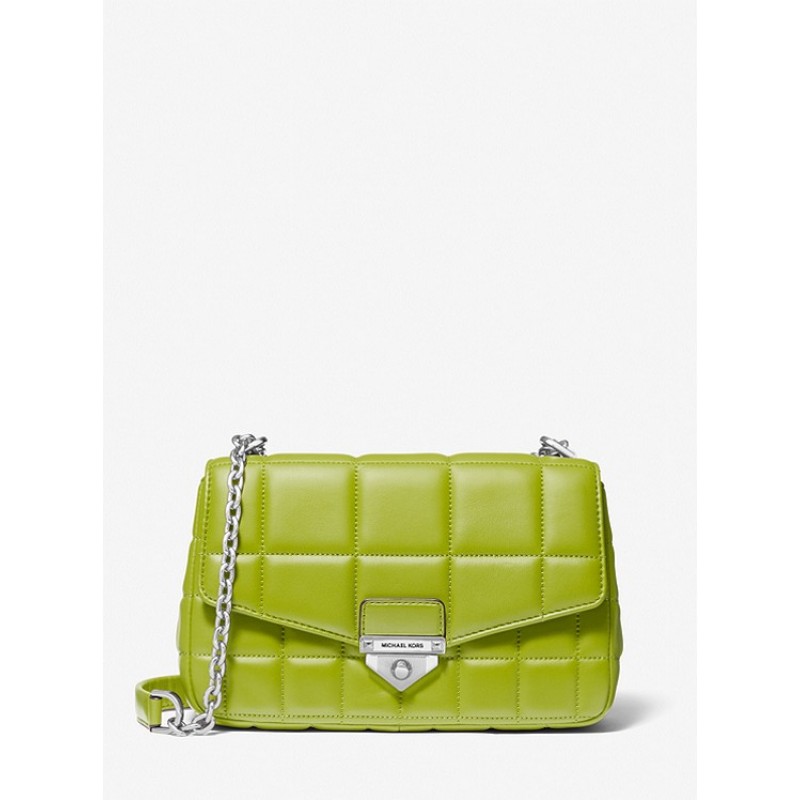 SoHo Large Quilted Leather Shoulder Bag