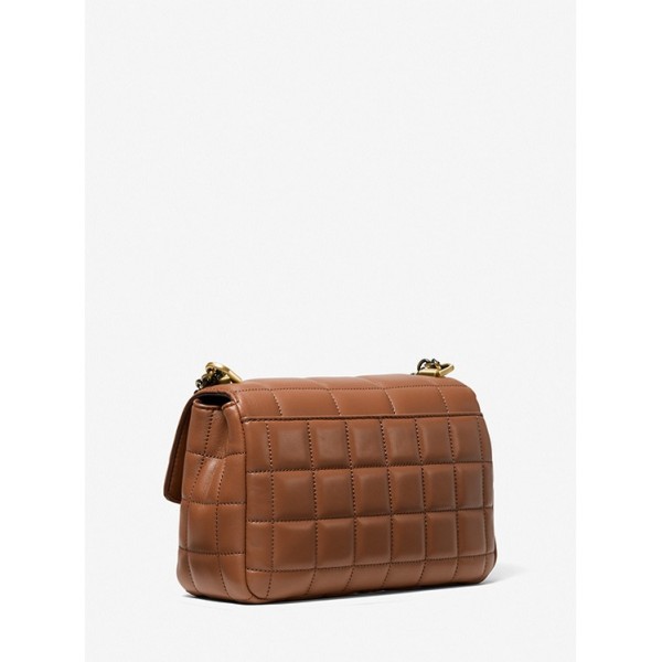 SoHo Large Quilted Leather Shoulder Bag