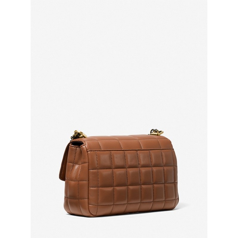 SoHo Large Quilted Leather Shoulder Bag