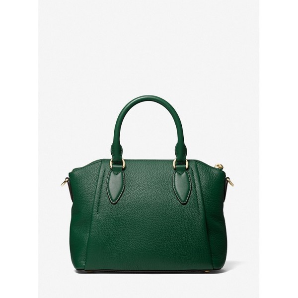 Sienna Medium Pebbled Leather Satchel