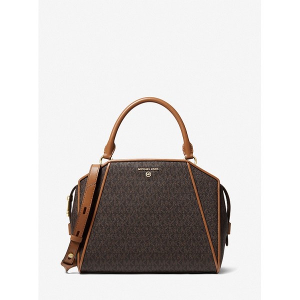 Cleo Medium Logo Satchel