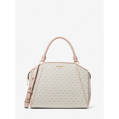 Cleo Medium Logo Satchel