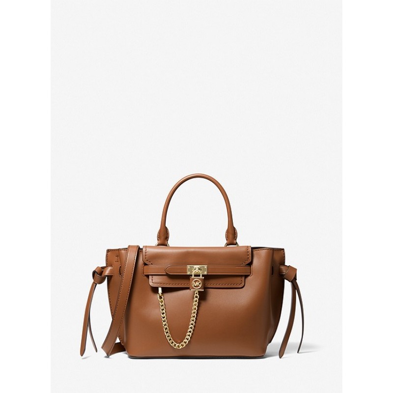 Hamilton Legacy Small Leather Belted Satchel