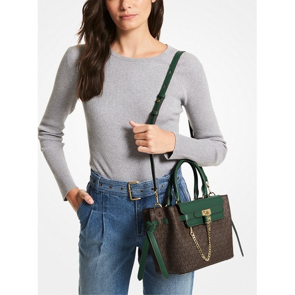 Hamilton Legacy Small Logo Belted Satchel