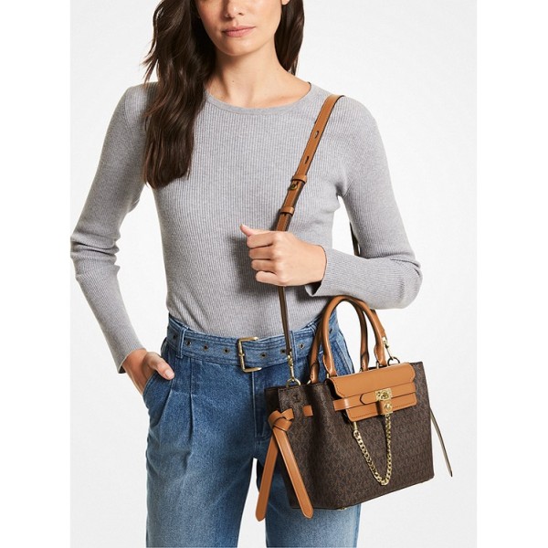 Hamilton Legacy Small Logo Belted Satchel