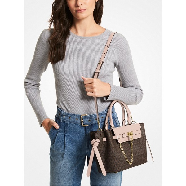 Hamilton Legacy Small Logo Belted Satchel