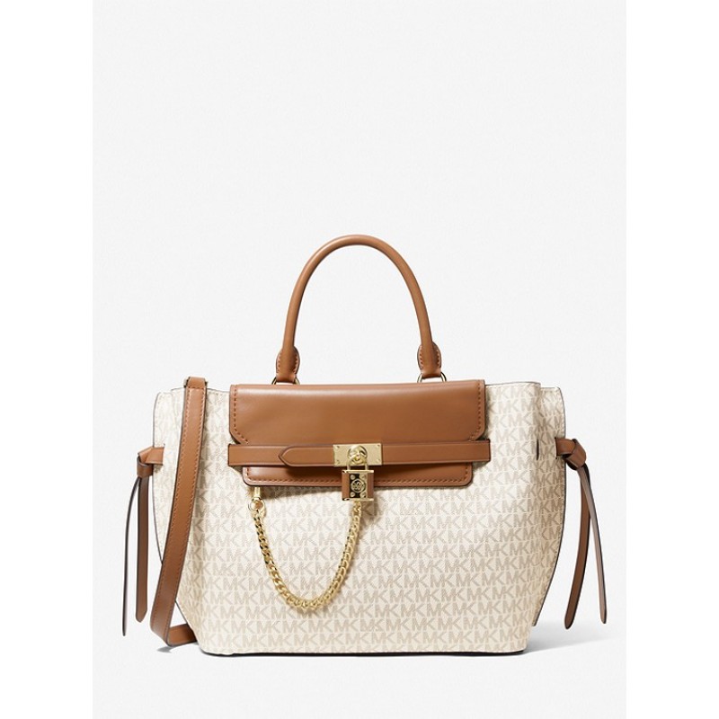 Hamilton Legacy Large Logo Belted Satchel