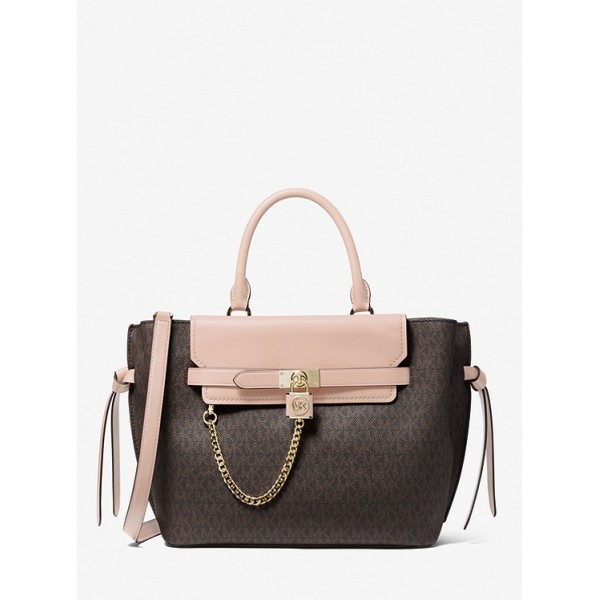 Hamilton Legacy Large Logo Belted Satchel