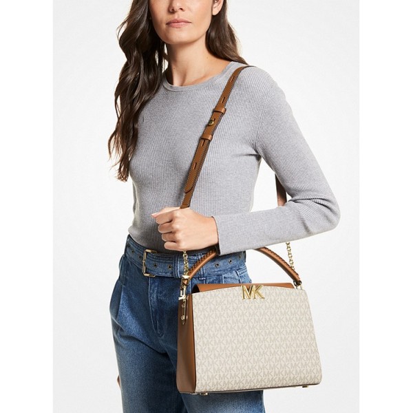 Karlie Medium Logo Satchel