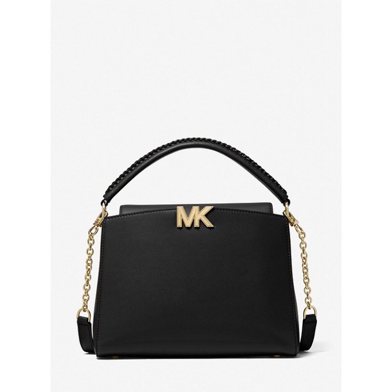 Karlie Medium Leather Satchel