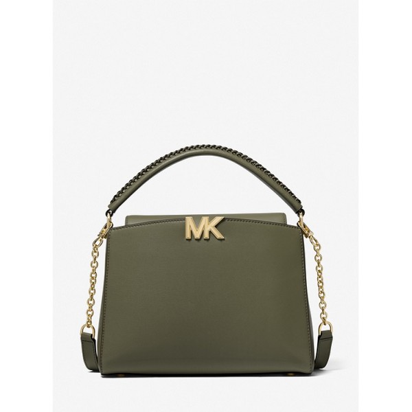 Karlie Medium Leather Satchel