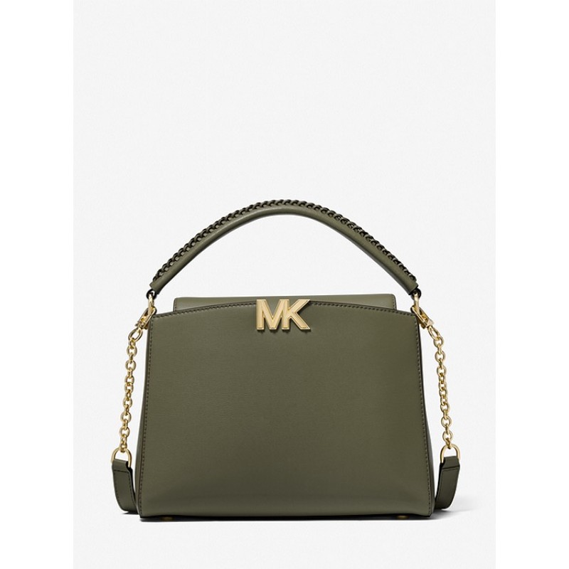 Karlie Medium Leather Satchel