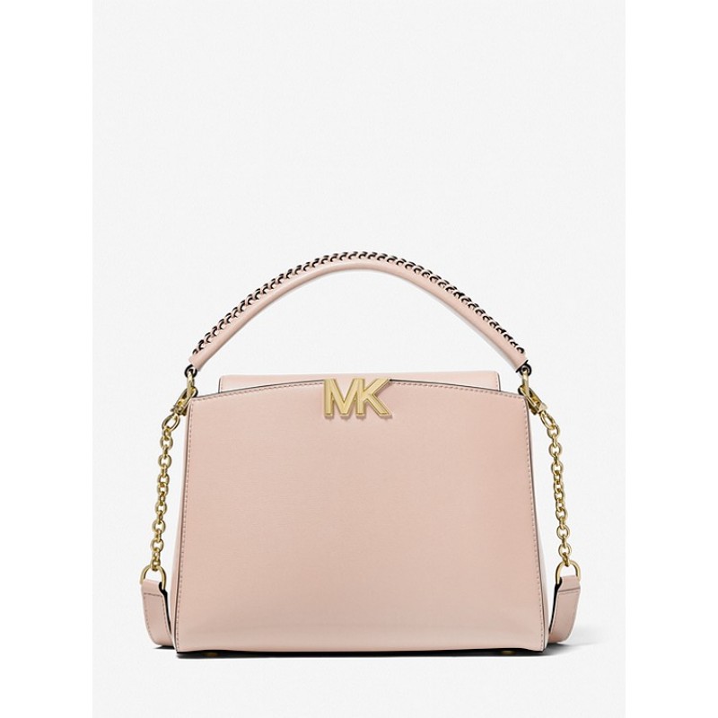 Karlie Medium Leather Satchel