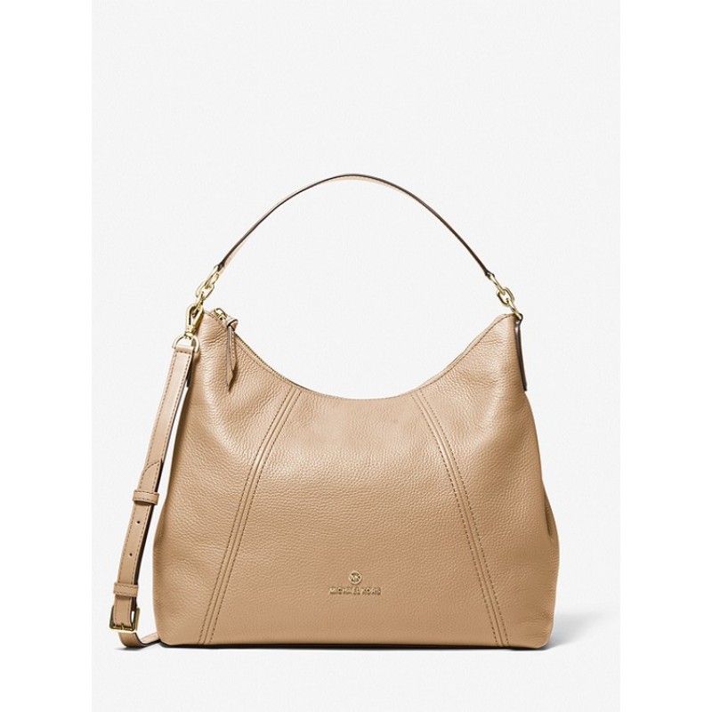 Sienna Large Pebbled Leather Shoulder Bag