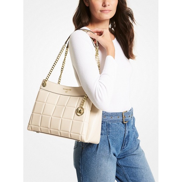 Susan Medium Quilted Leather Shoulder Bag