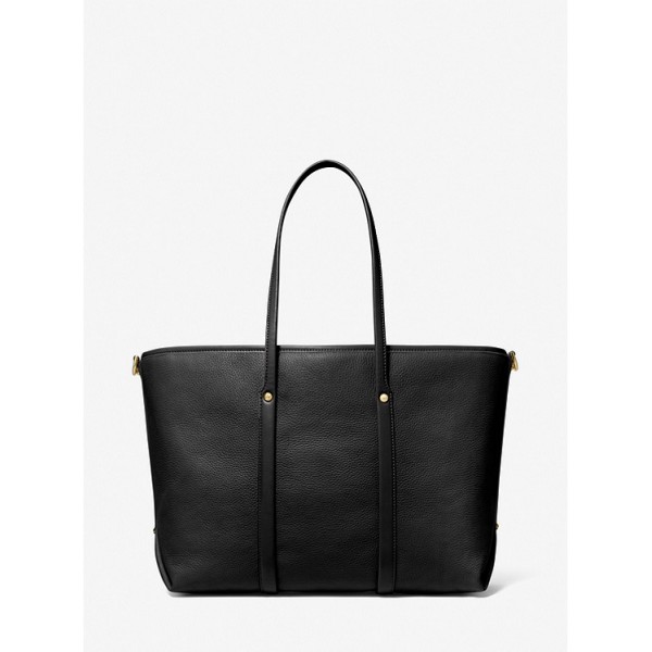 Beck Large Pebbled Leather Tote Bag