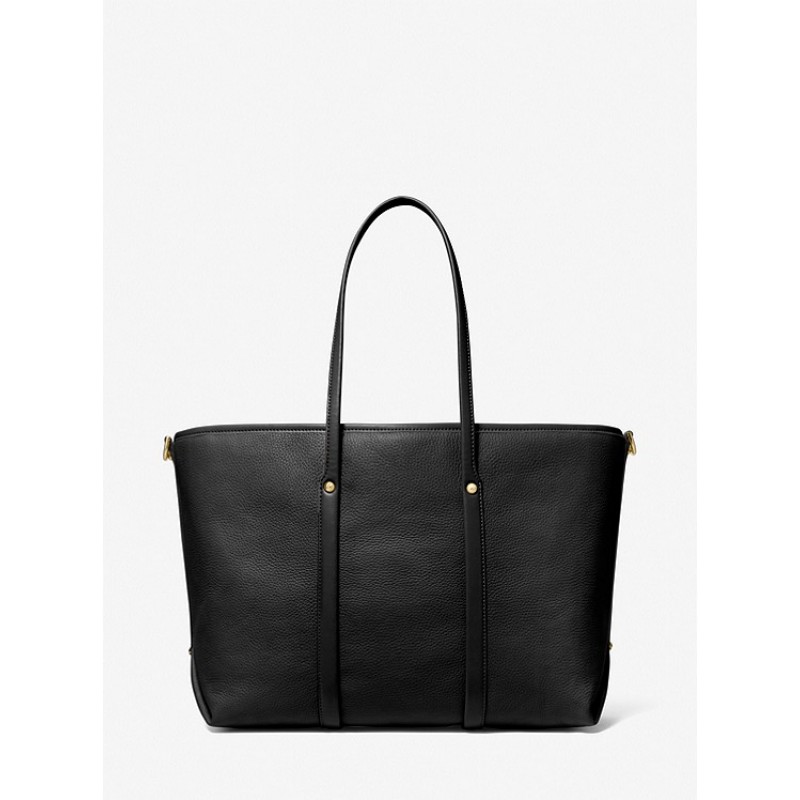 Beck Large Pebbled Leather Tote Bag