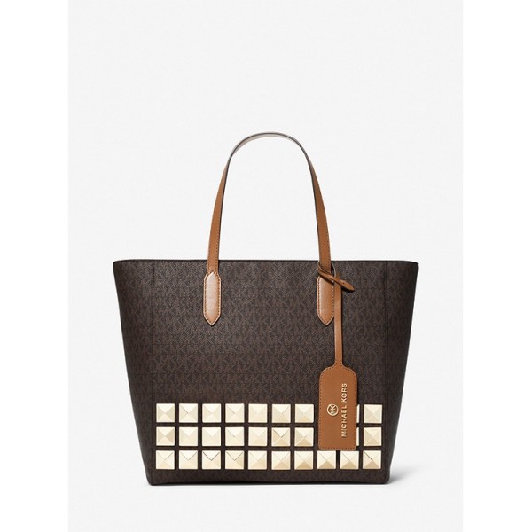 Sinclair Large Studded Logo Tote Bag