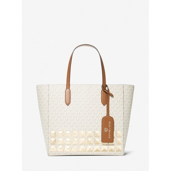 Sinclair Large Studded Logo Tote Bag