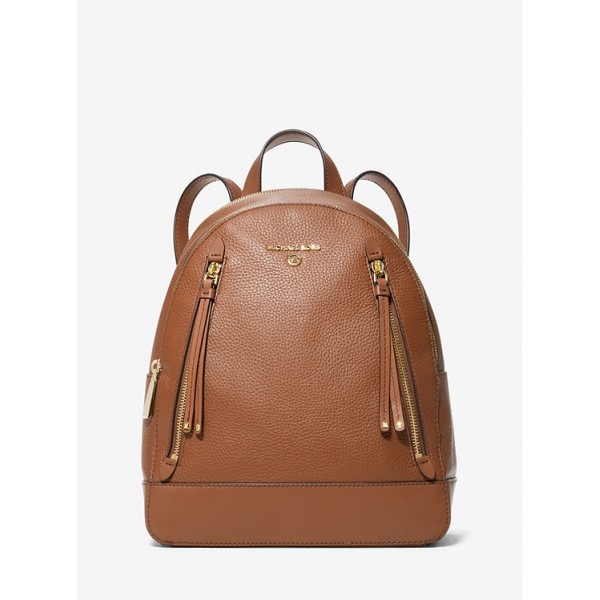 Brooklyn Medium Pebbled Leather Backpack