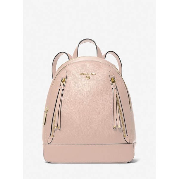 Brooklyn Medium Pebbled Leather Backpack