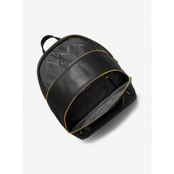 Brooklyn Large Pebbled Leather Backpack