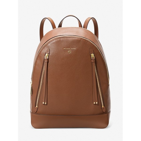 Brooklyn Large Pebbled Leather Backpack