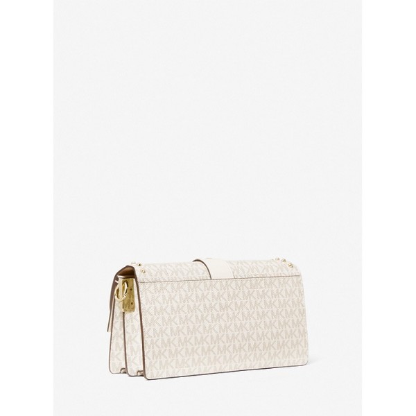 Greenwich Medium Studded Logo Shoulder Bag