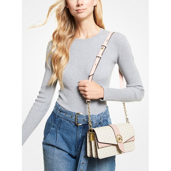 Greenwich Medium Logo Shoulder Bag