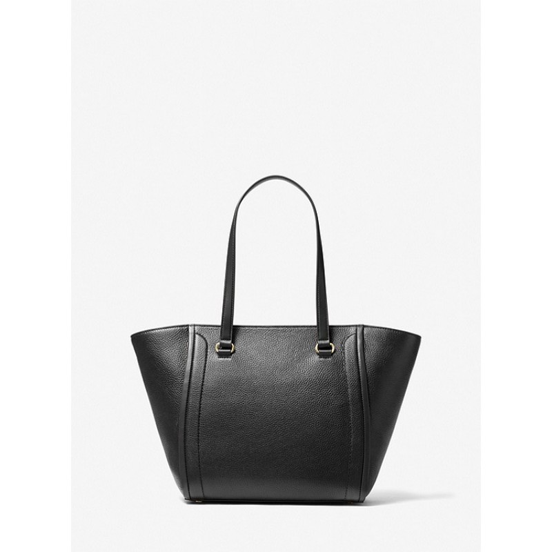 Carine Medium Pebbled Leather Tote Bag