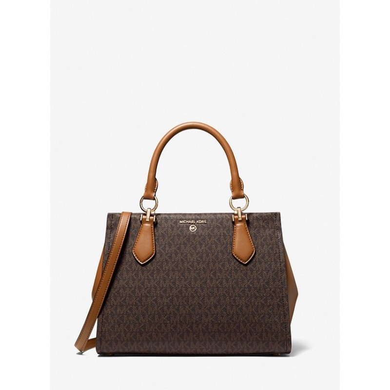 Marilyn Medium Logo Satchel