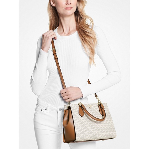 Marilyn Medium Logo Satchel