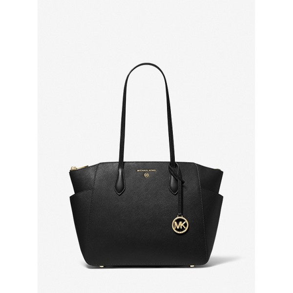 Marilyn Medium Saffiano Leather Tote Bag