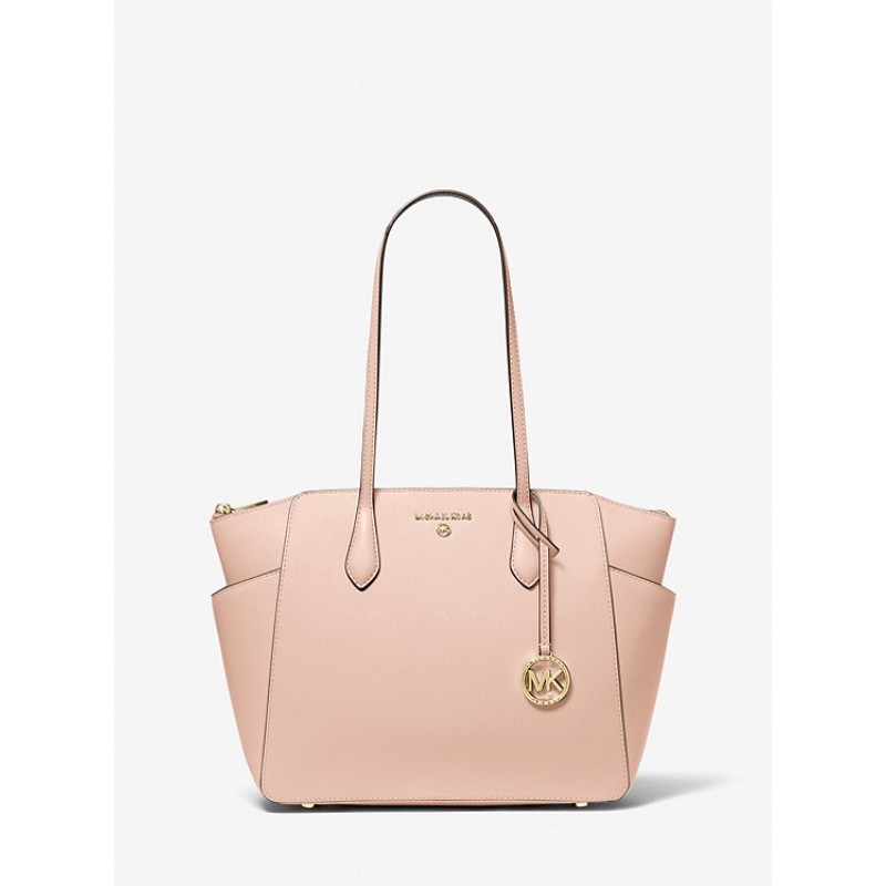 Marilyn Medium Saffiano Leather Tote Bag