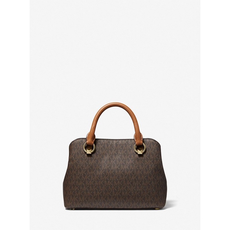 Edith Small Logo Satchel