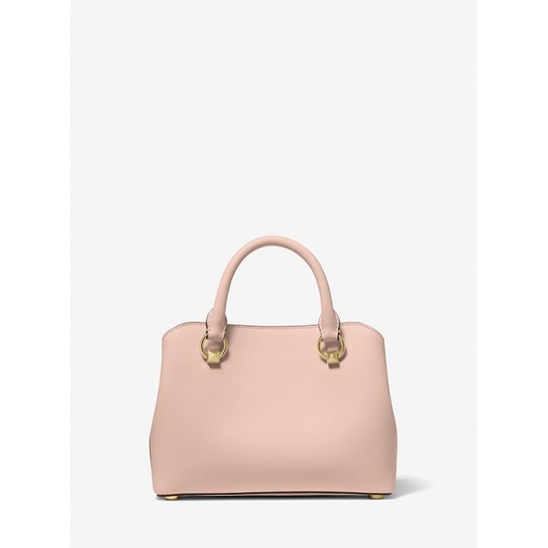 Edith Small Saffiano Leather Satchel