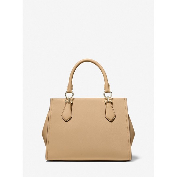 Marilyn Medium Saffiano Leather Satchel